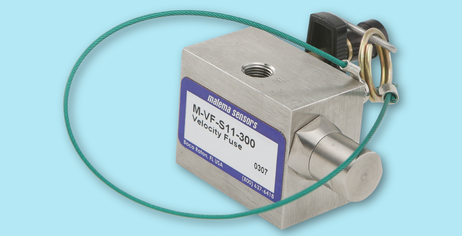 Improve Safety of Hydrogen Service using Malema™ M-VF Excess Flow Valves